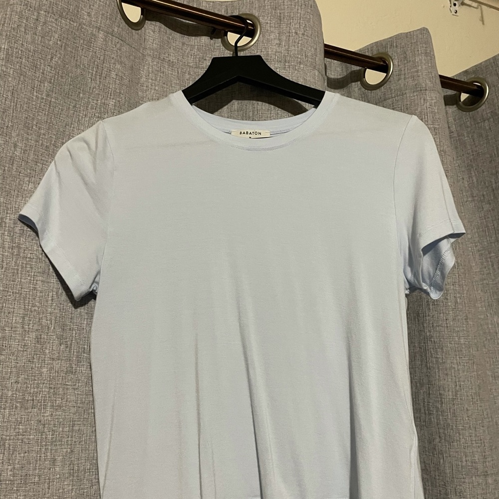 Aritzia baby blue tee